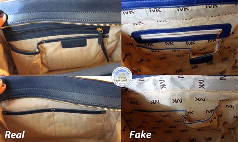 does michael kors use real leather|real michael kors bag inside.